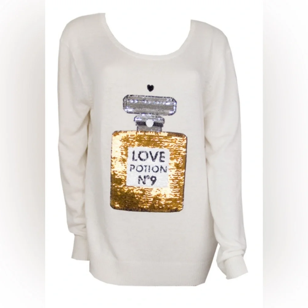Love Potion No 9 Sweater Top - Picture 2 of 4